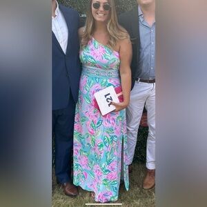 Lilly Pulitzer Floral Maxi Dress